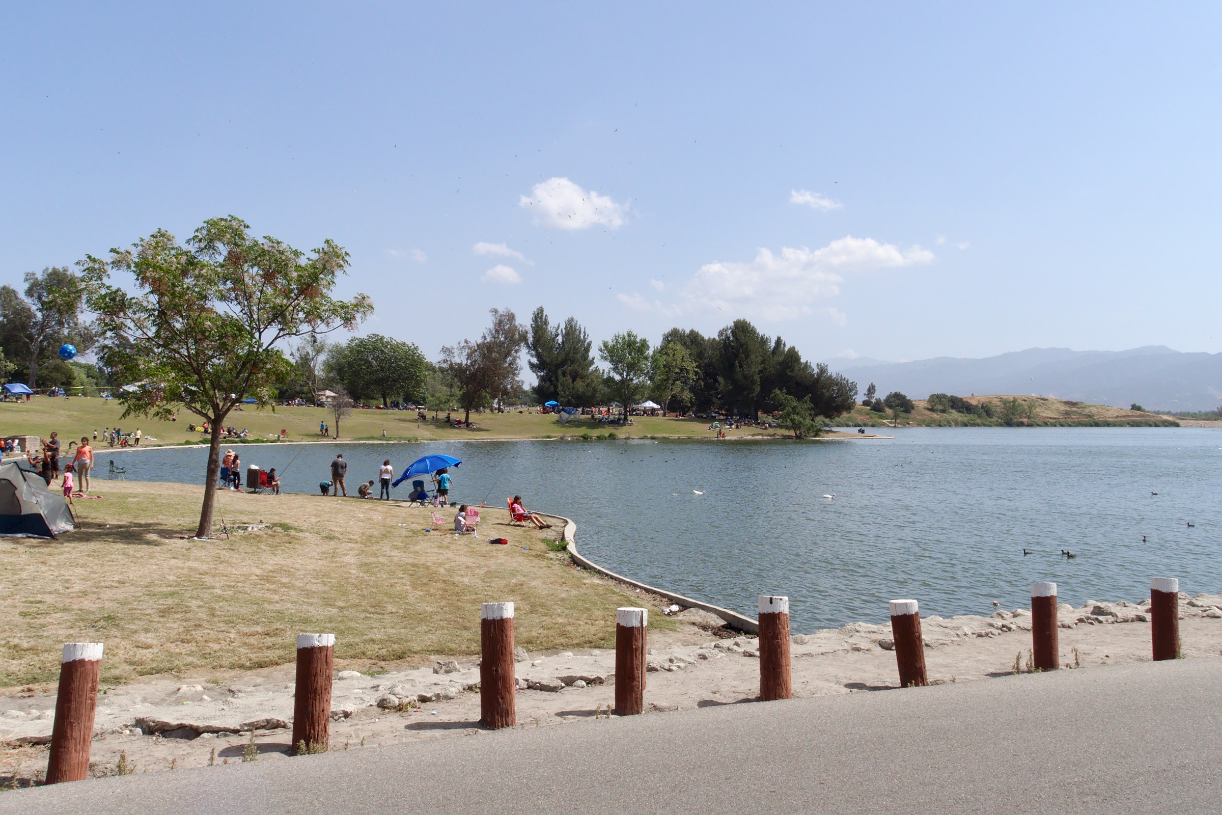 river side picnic area in CA