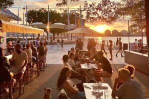 Drift In Sunset. RIVERSIDE CAFE IN NEW YORK-OVERVIEW BEST 3 POPULAR