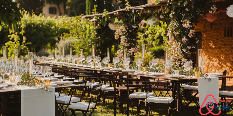 Wedding Restaurant with a Vineyard or Winery